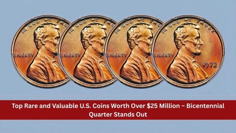 Top 10 Rare and Valuable U.S. Coins Worth Over $25 Million